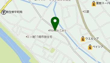 [EV](株)ホンダカーズ上毛 Honda Cars上毛 境野店の地図画像