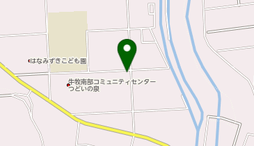 [EV]瑞穂市 牛牧南部コミュニティセンター (東P)の地図画像