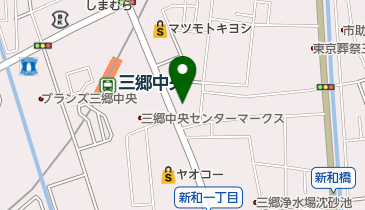 [EV]ネッツトヨタ東埼玉(株) マイネッツ三郷の地図画像