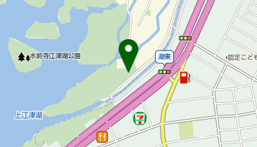 [EV]水前寺江津湖公園 東バイパス側駐車場の地図画像