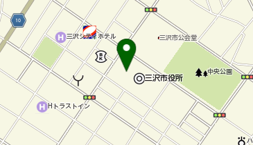 [EV]三沢市 市役所の地図画像