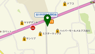 [EV](株)ミスターマックス・ホールディングス ミスターマックス田川バイパス店の地図画像