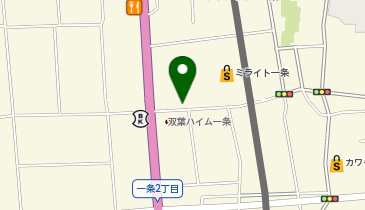 [EV]ヨークベニマル ミライト一条店の地図画像