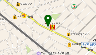 [EV]ネッツトヨタ埼玉(株) みずほ台店の地図画像