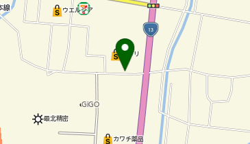 [EV]ニトリ新庄店の地図画像
