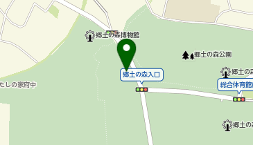 [EV]府中市 郷土の森観光物産館の地図画像