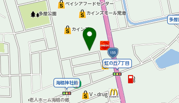 [EV]テスラモーターズジャパン カインズ常滑 (常滑SC)の地図画像