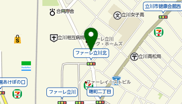[EV](株)第一興商 ザ・パーク 立川高松町3丁目の地図画像