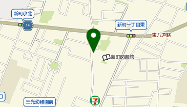 [EV]府中市 新町文化センターの地図画像