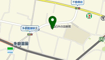 [EV]府中市 白糸台文化センターの地図画像