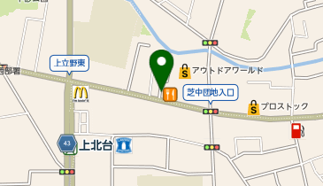 [EV]吉野家 新青梅街道東大和店の地図画像