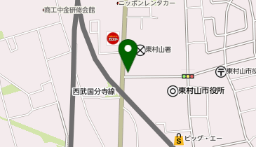 [EV]東村山市役所 (第2P)の地図画像