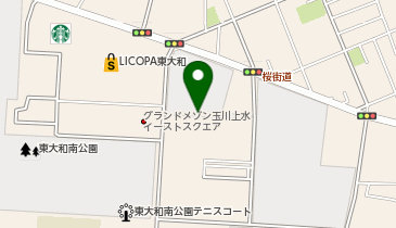 [EV]東大和市 S&Dフィールド桜が丘 (桜が丘市民広場)の地図画像