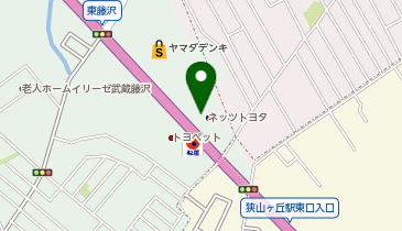 [EV]ネッツトヨタ東埼玉(株) マイネッツ藤沢の地図画像