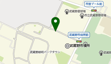 [EV]武蔵野市役所 本庁舎の地図画像