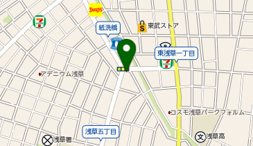 [EV](株)第一興商 ザ・パーク 浅草6丁目第1の地図画像