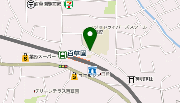 [EV](株)第一興商 ザ・パーク 百草園駅前の地図画像