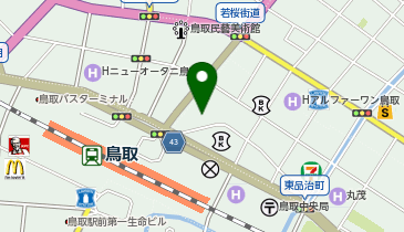 [EV](株)東横イン 東横INN鳥取駅北口の地図画像