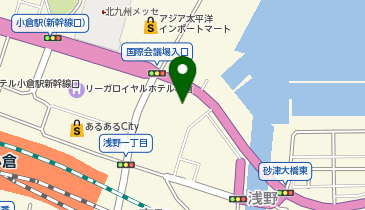 [EV](株)東横イン 東横INN小倉駅北口の地図画像