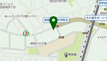 [EV]東京都 百人町四丁目第4アパートの地図画像