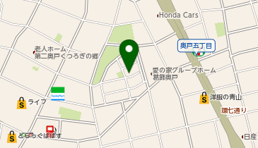 [EV]東京都 奥戸新町アパートの地図画像