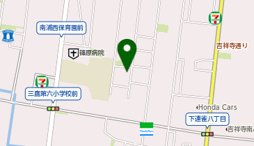 [EV]東京都 下連雀六丁目第2アパートの地図画像