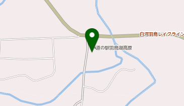 [EV]道の駅 羽鳥湖高原の地図画像