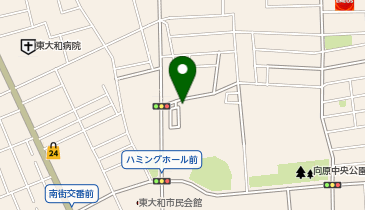 [EV]東京都 東大和向原アパートの地図画像