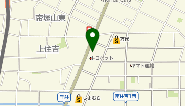 [EV]大阪トヨペット(株) 住吉店の地図画像