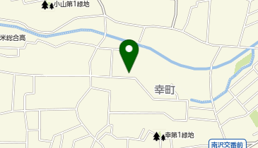 [EV]東京都 東久留米幸町一丁目アパートの地図画像