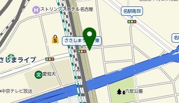 [EV](株)ピーシーエヌ ポルシェセンター名古屋 認定中古車センターの地図画像