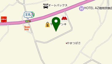 [EV]天然温泉やまつばさの地図画像