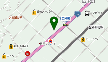 [EV](株)ADVANCE BYD AUTO 川越の地図画像