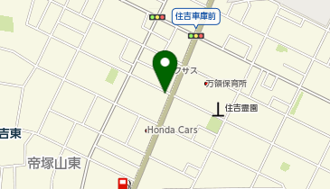 [EV]ネッツトヨタ南海(株) 住吉店の地図画像