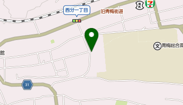 [EV]青梅織物工業協同組合パーキング (入口横)の地図画像