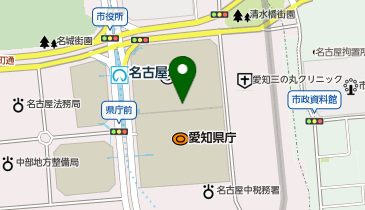 [EV]名古屋市役所 本庁舎の地図画像