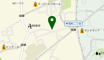 [EV]神山バッティングセンターの地図画像
