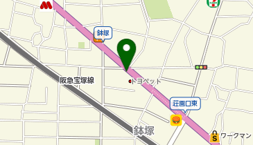 [EV]大阪トヨペット(株) 池田店の地図画像