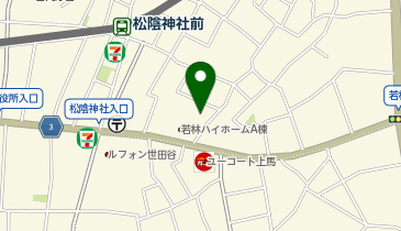 [EV]クレスト世田谷若林の地図画像