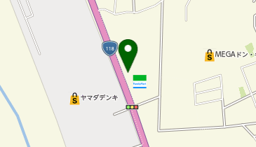 [EV]ダイエー会津若松店の地図画像