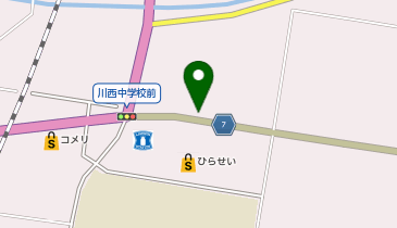 [EV]ダイエー川西店の地図画像