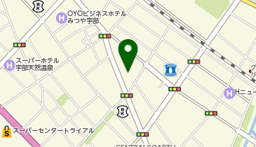 [EV](株)東横イン 東横INN宇部新川駅の地図画像