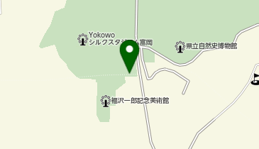 [EV]富岡市 市立美術博物館・福沢一郎記念美術館駐車場の地図画像