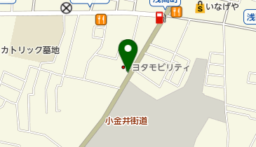 [EV]トヨタモビリティ東京(株) 府中の森店 (ネッツ東京)の地図画像