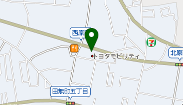[EV]トヨタモビリティ東京(株) 田無西原町店 (ネッツ東京)の地図画像