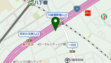 [EV]トヨタモビリティ神奈川 中古車タウン川崎京町の地図画像