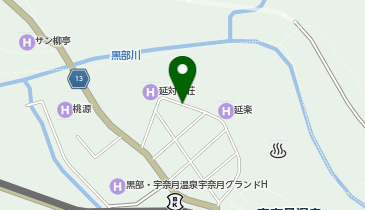 [EV]宇奈月温泉 延対寺荘の地図画像