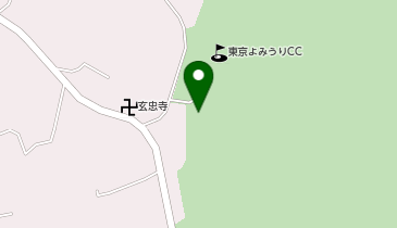 [EV](株)よみうりランド 東京よみうりカントリークラブの地図画像