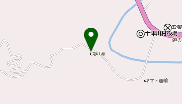 [EV]十津川村 湯泉地温泉公衆浴場「滝の湯」の地図画像