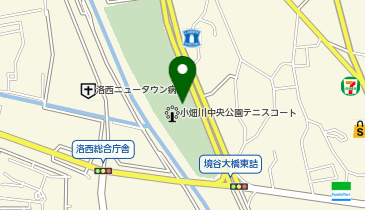 [EV]京都市 小畑川中央公園の地図画像